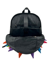 Load image into Gallery viewer, Mad Pax - Abracadabra multi color black spiked backpack
