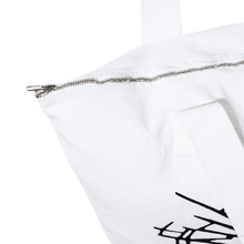 Load image into Gallery viewer, Nevermind Earth - Cracked Window Tote Bag , white
