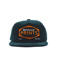 Load image into Gallery viewer, Individualist; Printers Corduroy Hat - Forest Green
