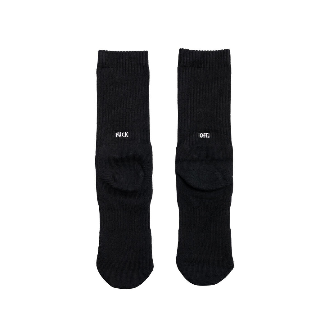 RBW - Fuck Off Crew Socks - blk