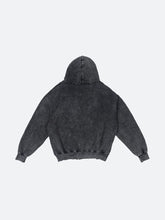 Load image into Gallery viewer, Fragile - Vintage Black Boxing Pocket Zip-up hoodie
