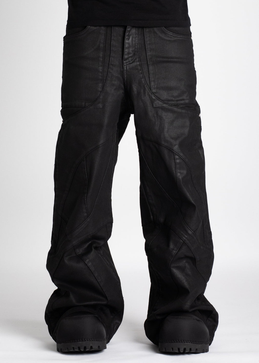 Guapi - Celtics waxed denim black