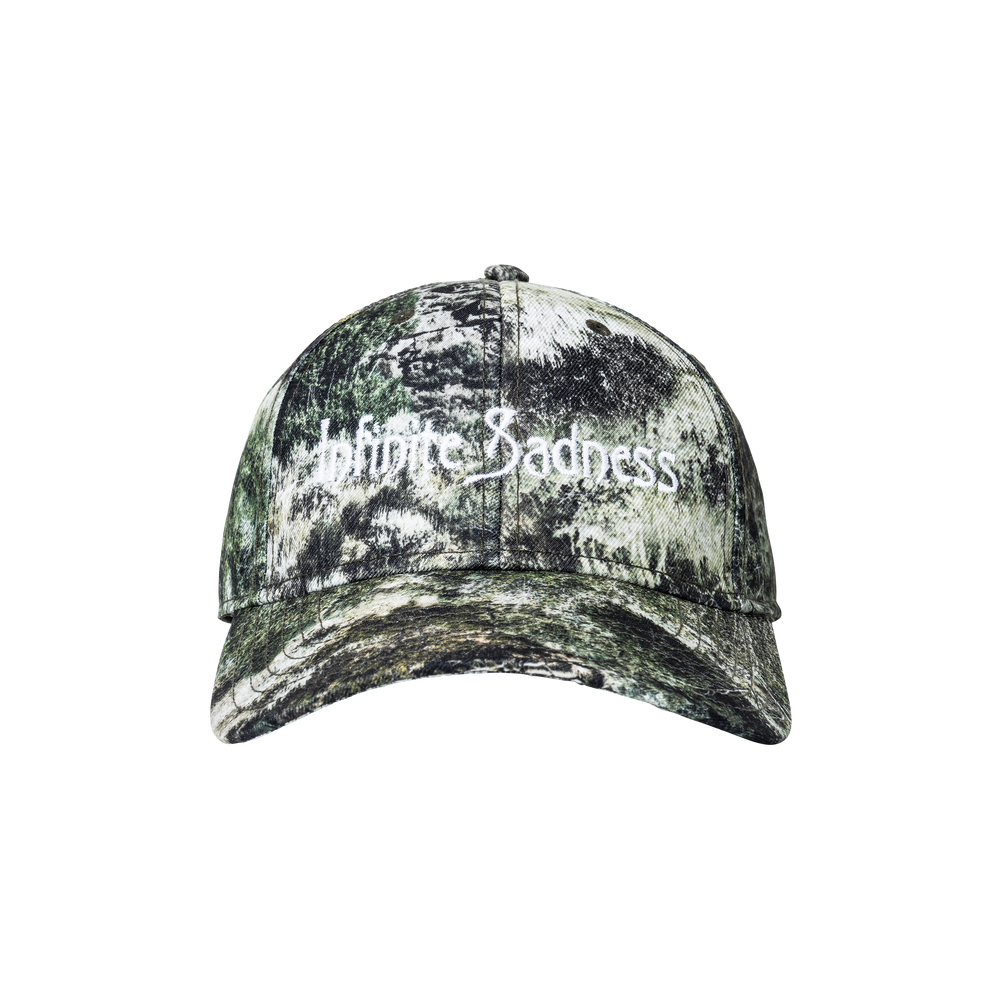 Nevermind Earth - Infinite Sadness, mossy oak camo hat