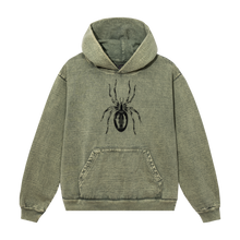 Load image into Gallery viewer, Nevermind Earth - Spider hoodie , matcha
