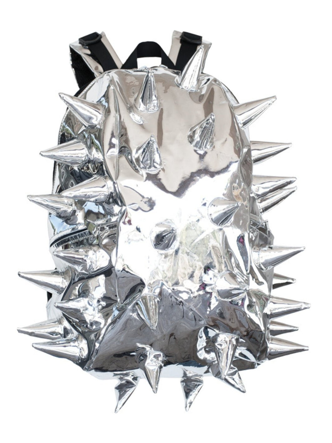 Mad Pax - Thunder chrome silver spiked backpack