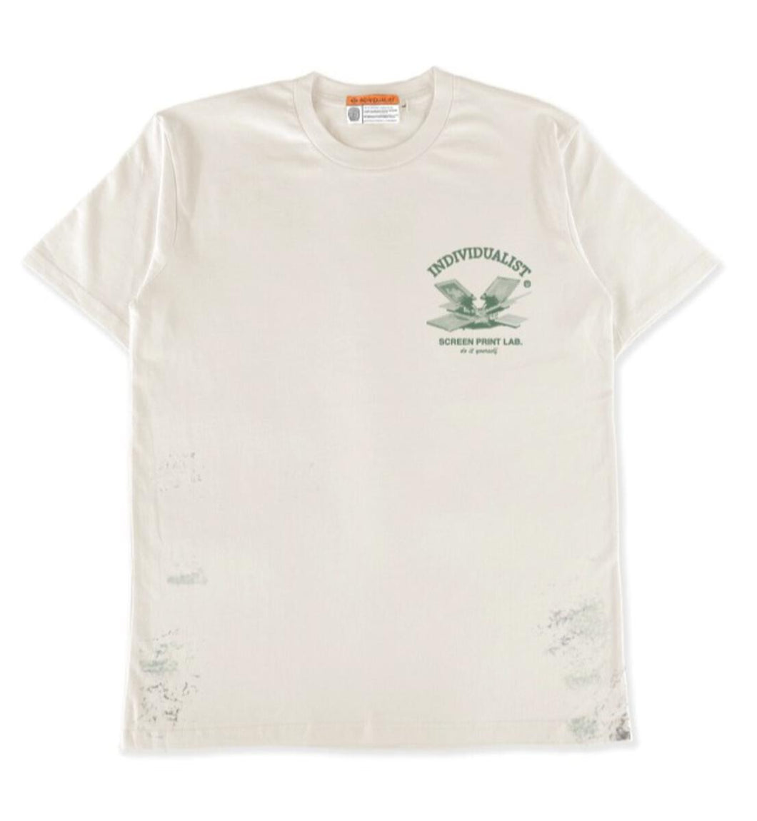 Individualist - Workshop tee , cream