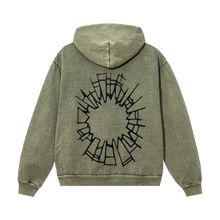 Load image into Gallery viewer, Nevermind Earth - Spider hoodie , matcha
