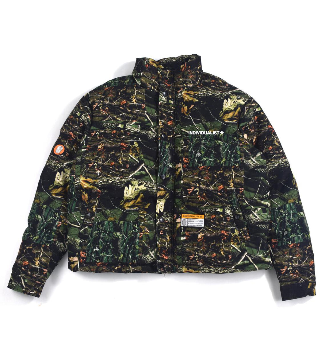 Individualist ; Bubble duckcanvas jacket - camo