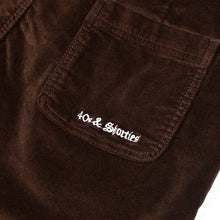 Load image into Gallery viewer, 40s &amp; Shorties - Corduroy Shorts , brown
