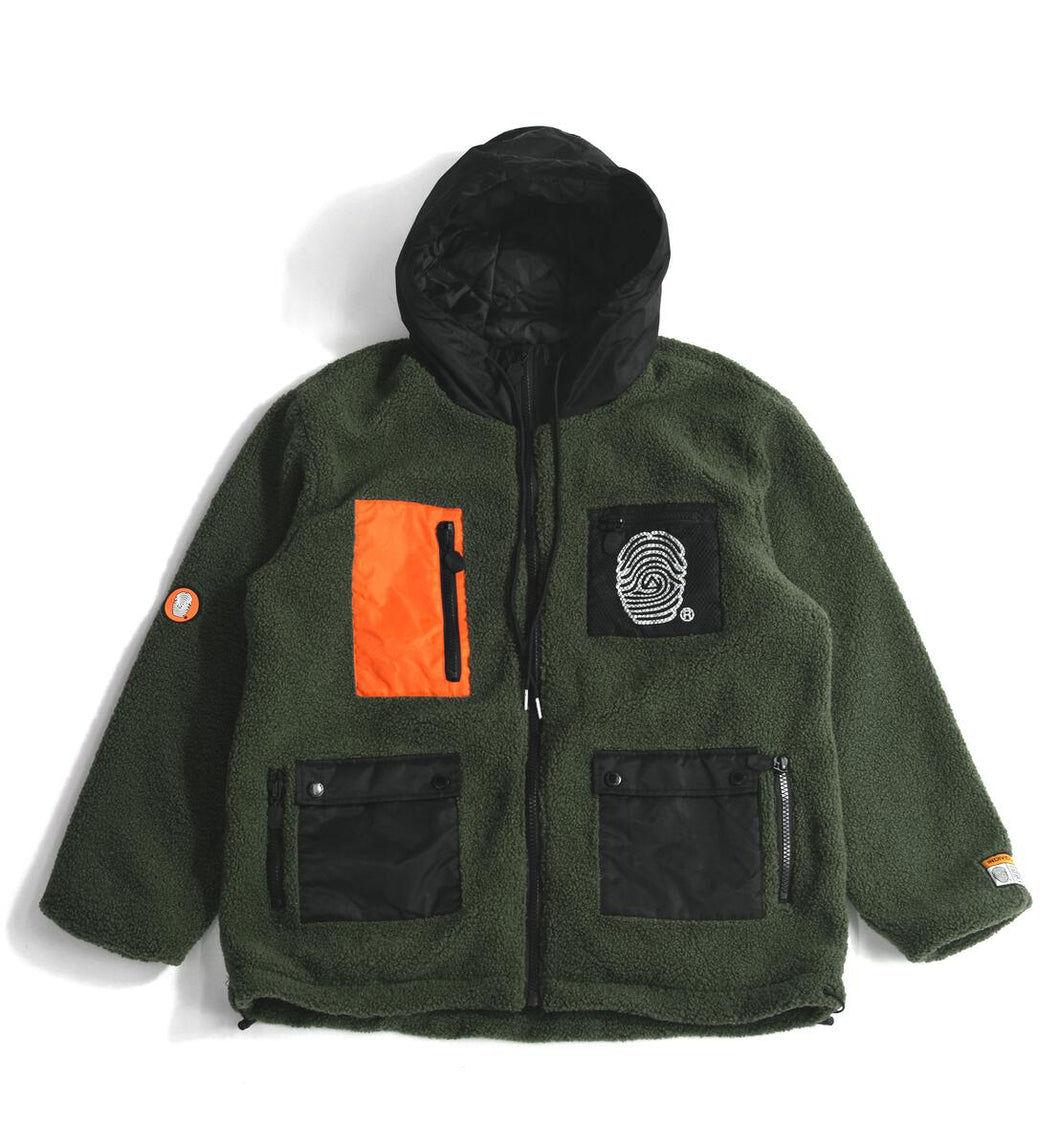 Individualist; Polar Anorak - olive  green