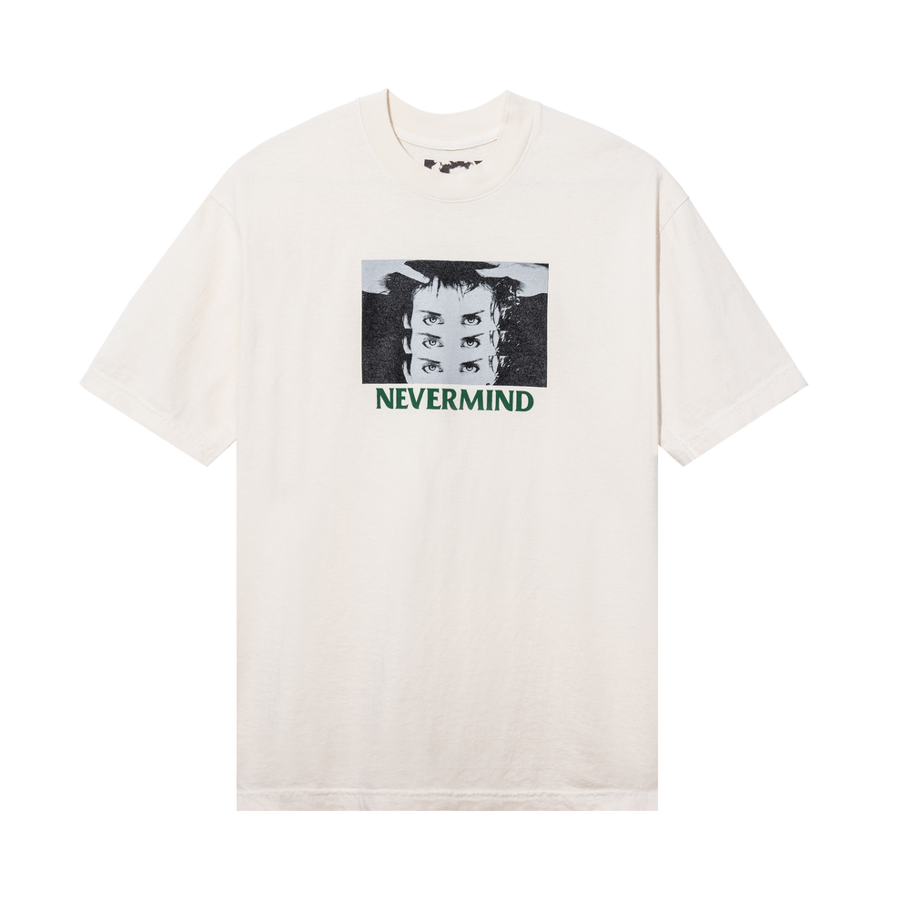 Nevermind Earth - Eyes tshirt,  cream