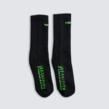 Load image into Gallery viewer, Pleasures Knock out socks , black
