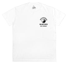 Load image into Gallery viewer, Rip n Repair ; wellness center tee, wht
