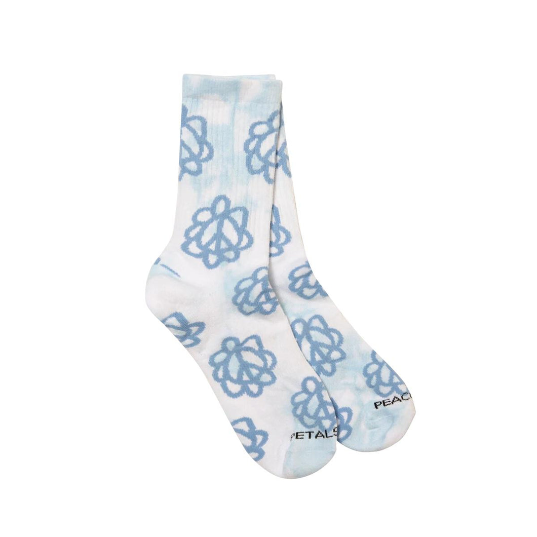 Petals and Peacocks ; Peace & petals socks