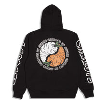 Load image into Gallery viewer, Carrots ; Yang zip hoodie , blk
