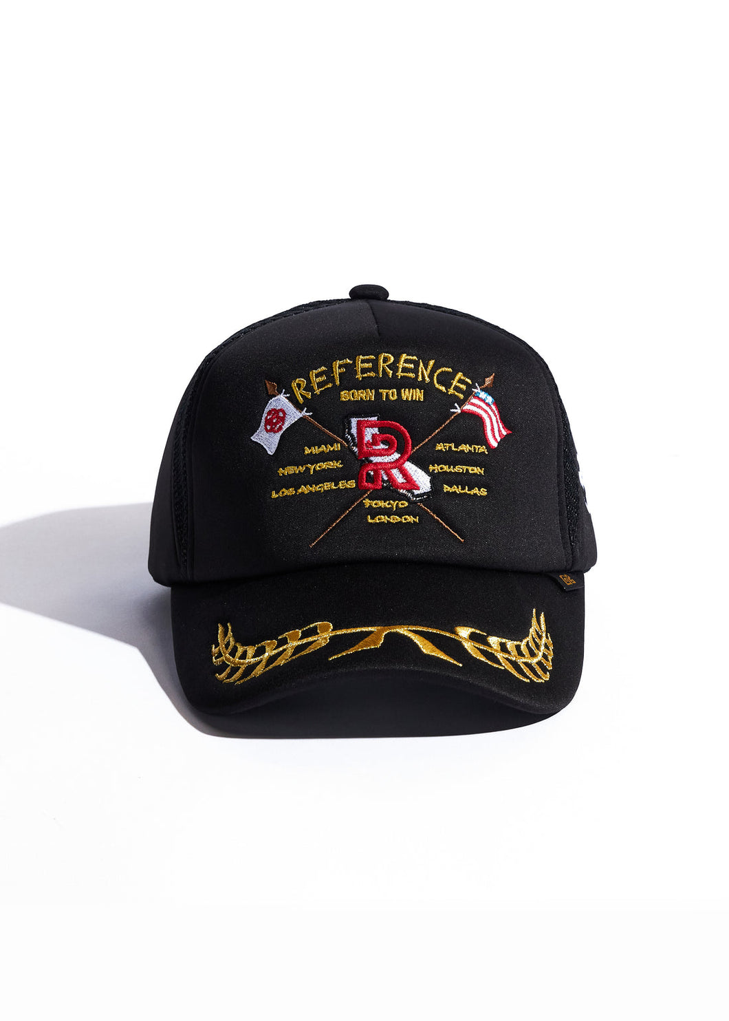 Reference Brand ; Prestige Trucker hat , blk