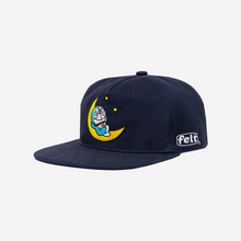 Load image into Gallery viewer, Felt x Doraemon ; Moon snapback , Navy
