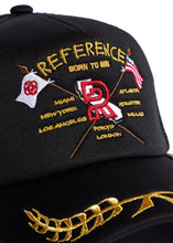 Load image into Gallery viewer, Reference Brand ; Prestige Trucker hat , blk
