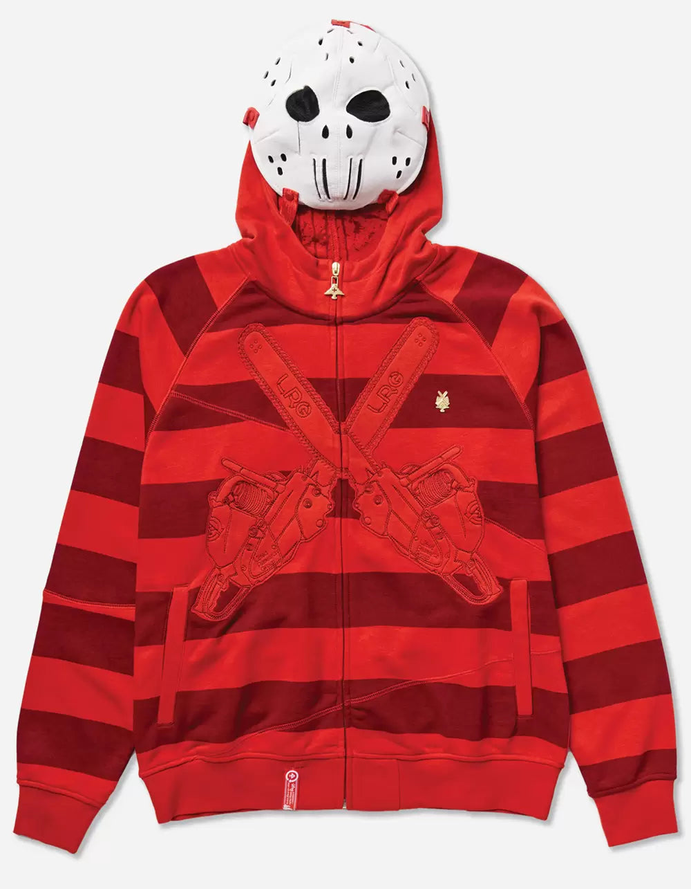 LRG ; Friday The 47th hoodie , red