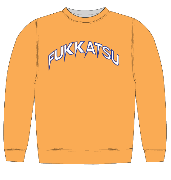 Fukkatsu ; The wilkins crewneck, marigold