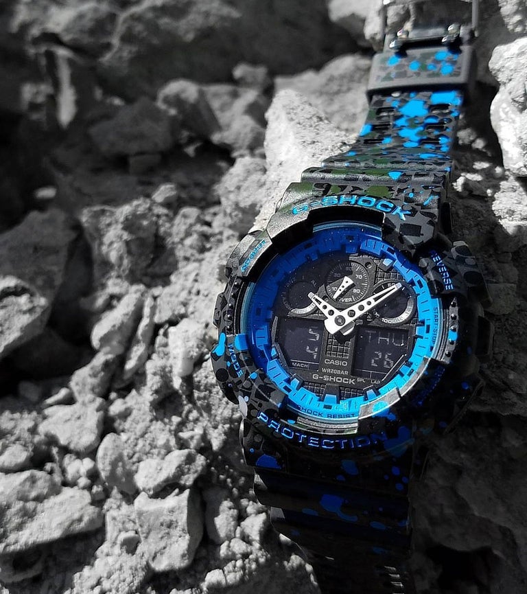 G shock x Mr. Stash watch PAINT