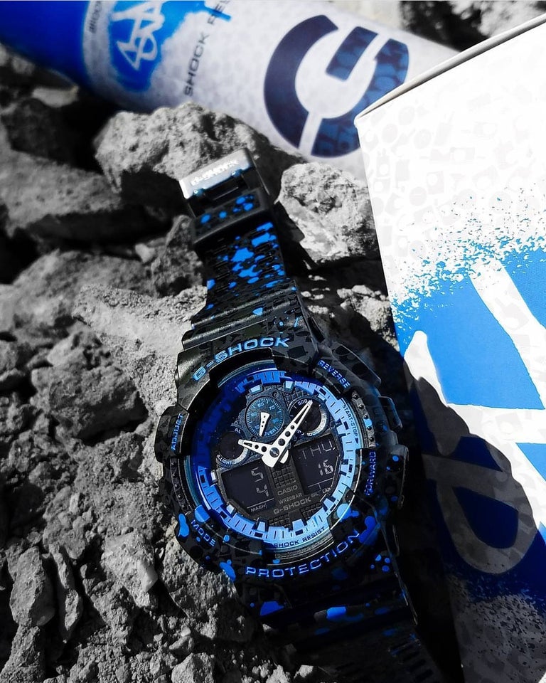 G-shock x Mr. Stash ; watch – PAINT°