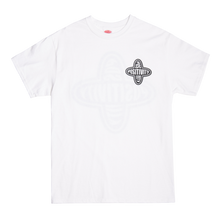 Load image into Gallery viewer, Petals and Peacocks ; Positivity Tee in White
