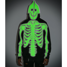 Load image into Gallery viewer, Lrg x Dead serious black full zip hoodie
