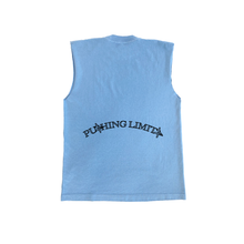 Load image into Gallery viewer, QTFL ; Skull Tank , carolina blue
