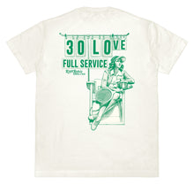 Load image into Gallery viewer, Rip n Repair ; 30 Love tee ,wht
