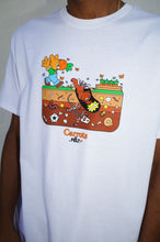 Load image into Gallery viewer, Felt x Carrots ; Backyard tee, wht
