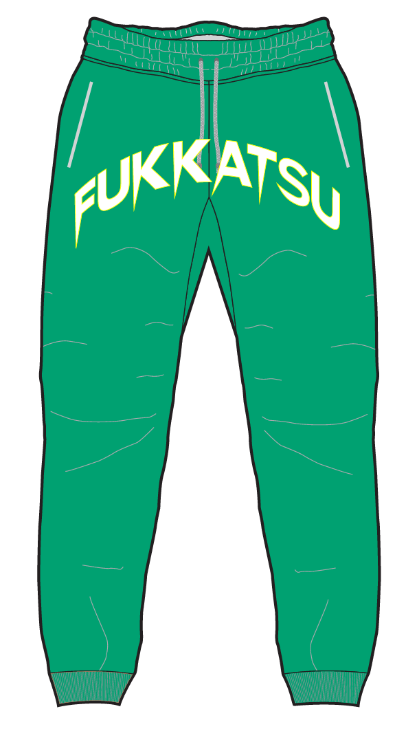 Fukkatsu ; The wilkins fleece sweats, Green