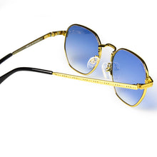 Load image into Gallery viewer, Glvss ; the flash , gold blue lens
