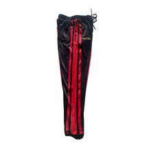 Load image into Gallery viewer, QTFL ; Velour Pants , burgundy , black
