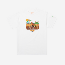 Load image into Gallery viewer, Felt x Carrots ; Backyard tee, wht
