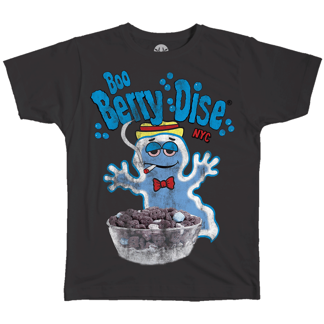 Paradis3 ; Boo-berry-dise tee , blk