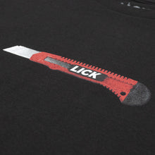 Load image into Gallery viewer, Lick nyc ; Box cutter tee , blk
