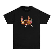 Load image into Gallery viewer, Lick Nyc ; Golden Rolls tshirt , blk
