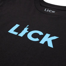 Load image into Gallery viewer, Lick Nyc ; Liberty Logo tee ,blk
