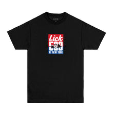 Load image into Gallery viewer, Lick Nyc ; Lick 500 tee, blk
