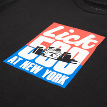 Load image into Gallery viewer, Lick Nyc ; Lick 500 tee, blk
