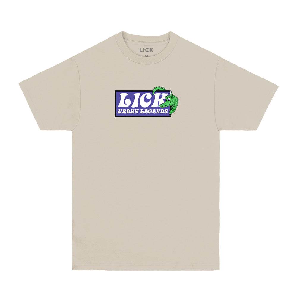 Lick Nyc ; Urban Legends tee , sand